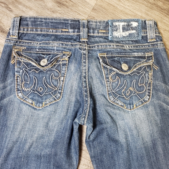 MEK Denim Modena Bootcut Women's Jeans 28x32 - Picture 9 of 9